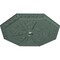 Ekena Millwork Spring Octagonal Ceiling Medallion (Canopies up to 3"), 29 1/8"OD x 2 1/4"ID x 1 1/8"P, Cloud Burst CM30SPCBF - alternate 3